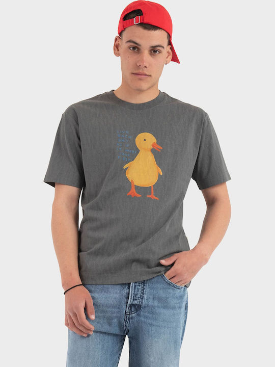 T-shirt Male Grey