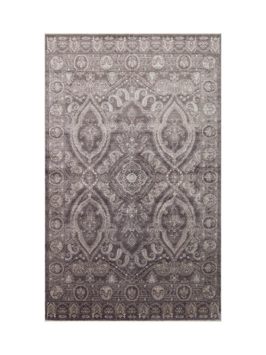 SteweHome Χειροποίητο Χαλί Ορθογώνιο Γκρι 170x240cm