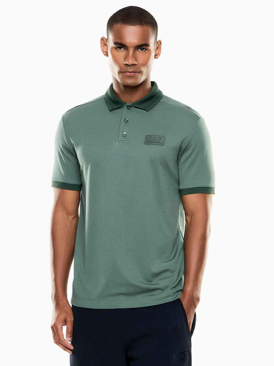 Emporio Armani Polo Μπλούζα Πράσινο