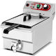 Costos Electric Fryer 3kW Capacity 8lt 27x42x44cm