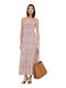 Midi Damenkleid Beiges
