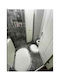 SteweHome Non-Slip Set Bath Mats STE-029849-P29849 White 60x100cm 2 Pieces