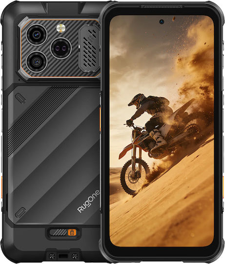 RugOne Xever 8 (8/128GB) Robustes Smartphone Schwarz