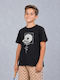 Kids Black T-shirt