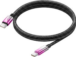 Linq Usb-c To Usb-c Fast Charging Cable 80w Led Screen 1.2m Purple Linq Usb-c To Usb-c Fast Charging Cable 80w Led Screen 1.2m Purple
