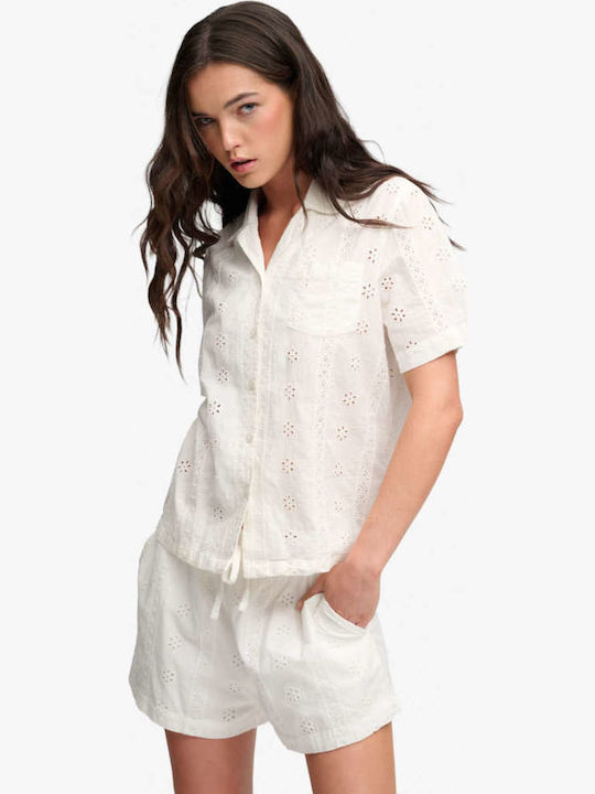Superdry Heritage Broderie Short Sleeve Women's...