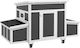 Pawhut Wooden Poultry Coop M1.47 x P0.93 x H0.89m