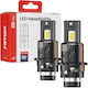 AMiO Car Lamps D2S / D2R Canbus LED 6500K Cold White 12V 110W 2 Pieces