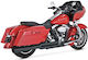 Vance & Hines Motorrad Auspuffanlagen 2-1 Pro Pipe Pcx Harley Davidson '10 '16 Flt Touring Schwarz Matt Exhaust Schwarz