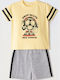 Kids Set with Pants Summer 2 Pieces Yellow