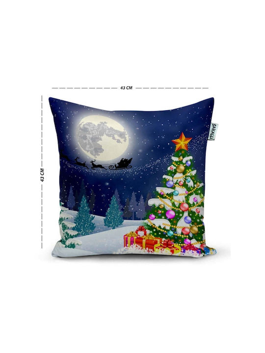 SteweHome Față De Pernă Din Catifea Multicolor 43x43cm