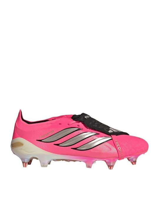 adidas Predator Elite Football Shoes with Cleats SG Pink