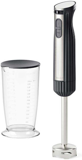 Guzzini Sous Chef Handmixer mit Edelstahlstab 600W Grau