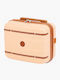 Bartuggi Kulturbeutel Reisetasche 724-209.bc Beige Polypropylen Hart Beauty Case Riemen Koffer Beige