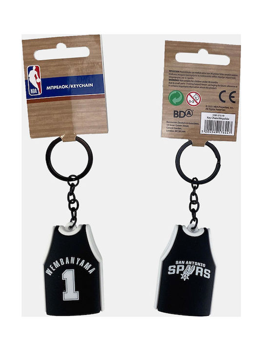 Back Me Up Nba Jersey Wembanyama Ключодържател ...