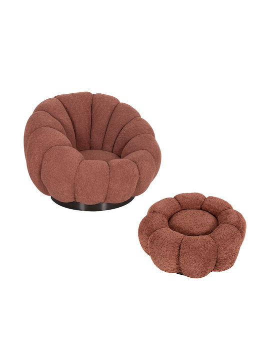 Grymm Sessel Entspannen Drehbar mit Fußhocker R...