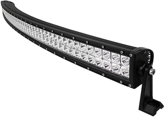 107 См Извит Мощен LED Бар 240W 80 LED 12V 24V ATV Jeep 4x4 Offroad Камион