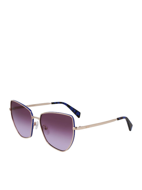 Liu Jo Women Sunglasses with Gold Metallic Fram...