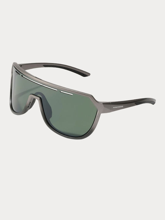 Hawkers Men's Sunglasses with Gray Frame and Gray Lens
