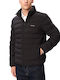 Puffer Jacket Waterproof and Windproof Black