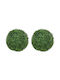 Homcom Artificial Topiary Buxus 682 Leaves Uv Resistant Height 42 Cm 83c-216v00gn