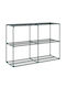 Outsunny Three-Tier Open Plant Covers Steel Plastic 143x48x100 cm Dark Green 84h-435v00dg