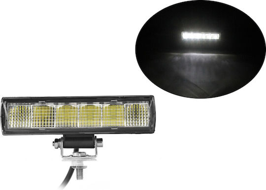 15.4 См LED Бар Комбинирана Светлина E-mark 18W 6 LED 1500lm 12V-24V Кола ATV Jeep 4x4 SUV