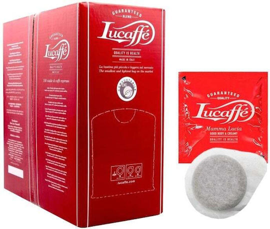 Lucaffe Espresso Kapseln Mamma Lucia Kompatibel mit E.S.E. Pod Maschine 150 Stück