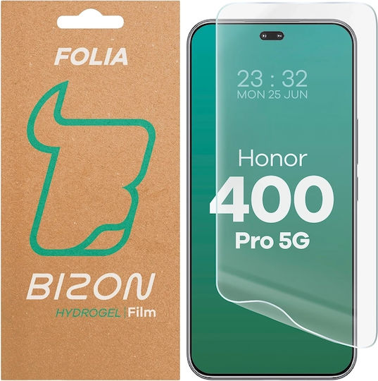 Bizon Glass Hydrogel Protective Film Compatible Honor 400 Pro Transparent