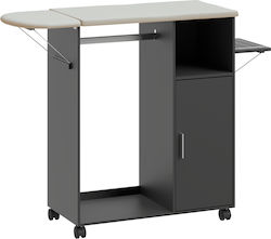 HomCom Σιδερώστρα για Σίδερο Ατμού Σπαστή 127x42.5x99cm