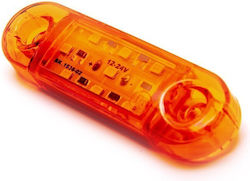 Gelbes Markerlicht 9 LED Fr0174s 12-24V 84mm