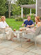 Garden & Outdoor Furniture Sets Living Room Set 4 Pieces Green