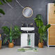 Relaxdays Bathroom Vanity Unit Without Sink L60xD31xH60cm White