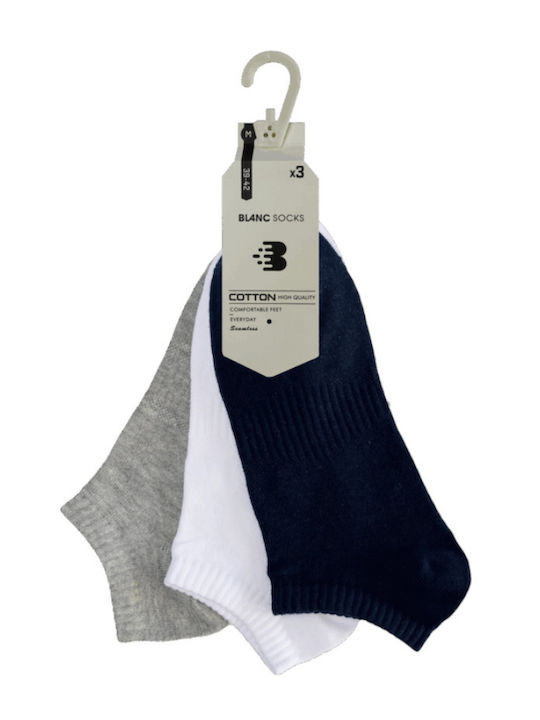 Vtex Socks Vtex Socken Grau/Weiß/Blau 3er Pack