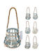 JK Home Decoration Wooden Candle Holder 33cm Various Colors