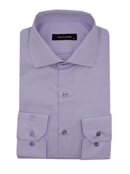 Pămașă Cu Mânecă Lungă Regular Fit Violet-Lila