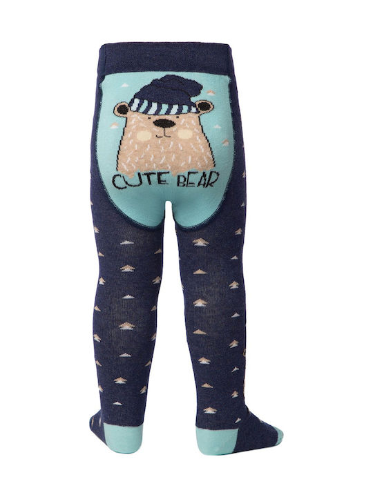 Conte Of Florence Kinderstrumpfhosen Navy Blau