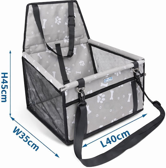 Nobleza Waterproof Dog Carrying Bag Gray L40xW35xH45cm