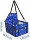 Nobleza Waterproof Dog Carrying Bag Blue L40xW35xH45cm