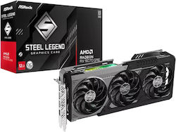 ASRock Radeon RX 9070 GRE 12GB Steel Legend Dark OC