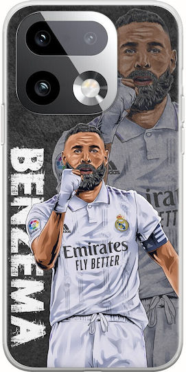 Football Stars Karim Benzema Realme 16 Pro+ 5g Flexible TPU Transparent Silicone Case