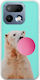 Θήκη Bubblegum Polar Bear Realme 16 Pro 5g Flexible Tpu Διάφανη Σιλικόνη