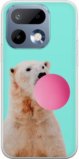 Θήκη Bubblegum Polar Bear Realme 16 Pro 5g Flexible Tpu Διάφανη Σιλικόνη