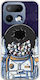Weirdcore Astronaut Realme 16 Pro 5g Flexible TPU Transparent Silicone Case
