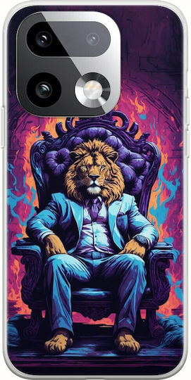 Wild Animals Lion Case Realme 16 Pro+ 5g Flexible TPU Transparent Silicone