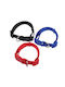 Nobleza Reflective Silk Collar Dog Collar Reflective Fiber Large Red