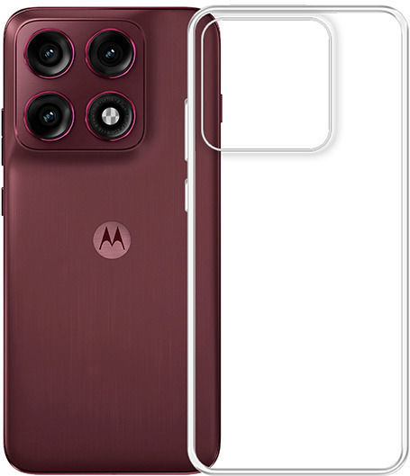 3mk Калъф за мобилен телефон Motorola Edge 70 Pro Hardy Vision Прозрачен