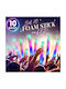 Set 10 Foam Led Sticks 46 Cm Length Parties