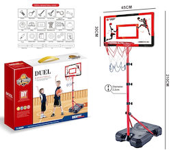 Zita Toys Παιδική Μπασκέτα Εξωτερικού χώρου με Βάση και Μπάλα