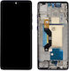 Motorola Edge 60 Fusion LCD Сензорен Екран С Подрамка Slipstream Оригинал